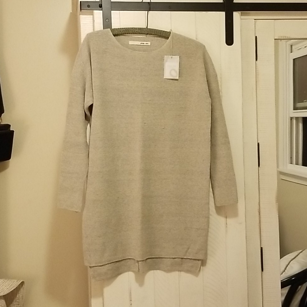 evam eva linen tunic 1/Med